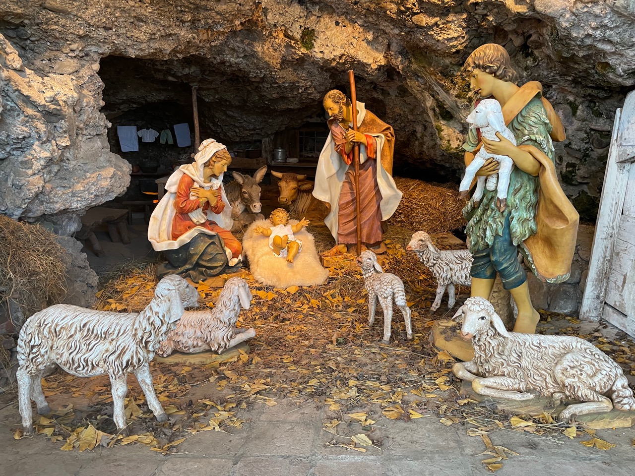 Presepe nella roccia di Comenduno